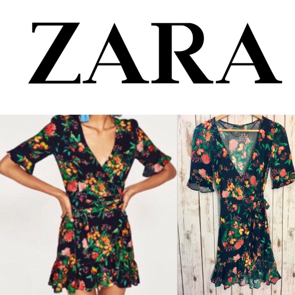 Zara Wrap Dress size S